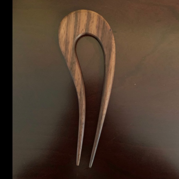 NWOT Hand-Carved Hair Stick - Picture 2 of 2